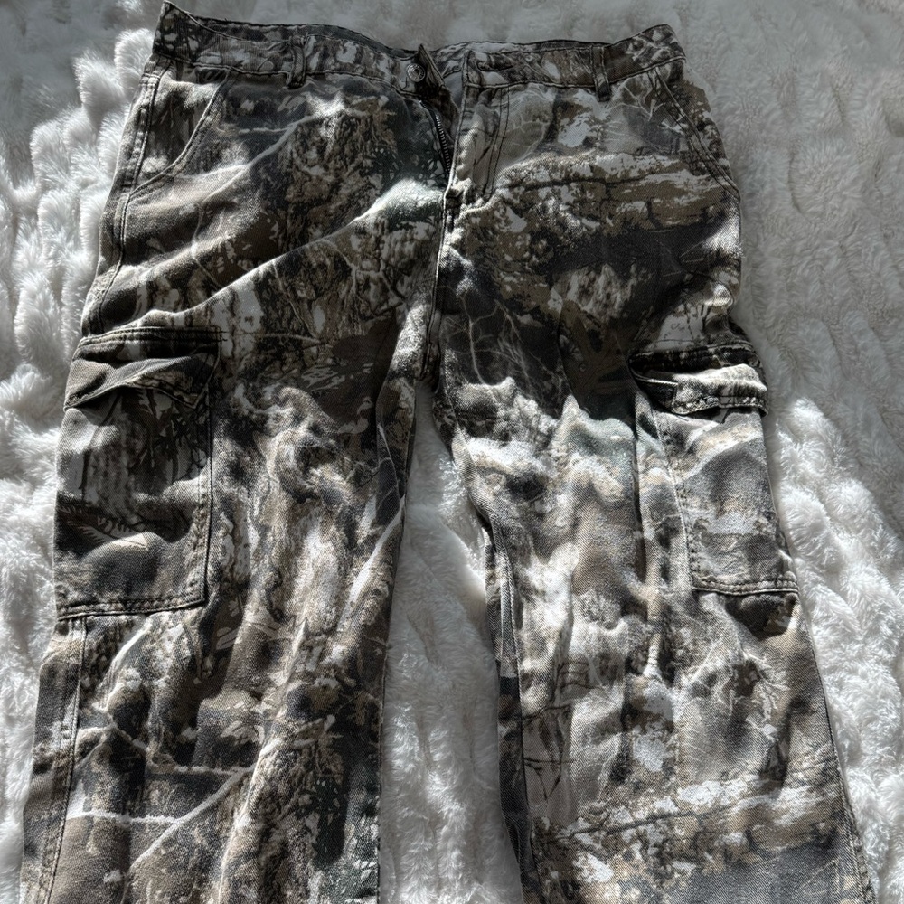 Amazon Women's Camouflage Cargo Jeans